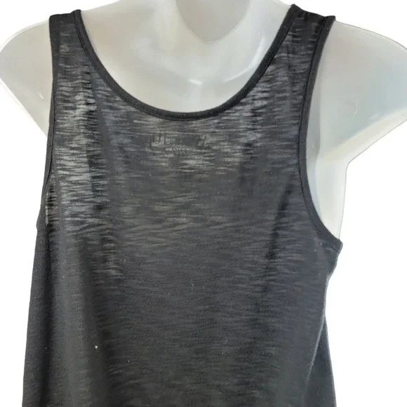 Tunic Tank Top Shirt Junior M 7-9 Dream on Dreamer Sleeveless Scoop Neck Black - Picture 15 of 16